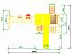 Детская площадка Пикник "Стандарт" Макси с рукоходом