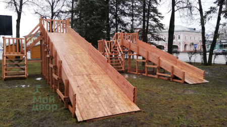 картинка Ледяная горка SWAN-3 от магазина Лазалка