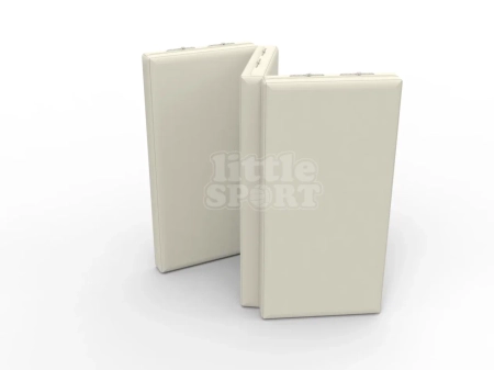 Мат кожзам LittleSport (100х150х10см) складной бежевый