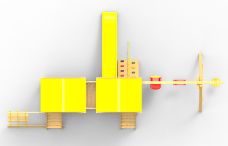 Детская площадка Пикник "Black" Твин