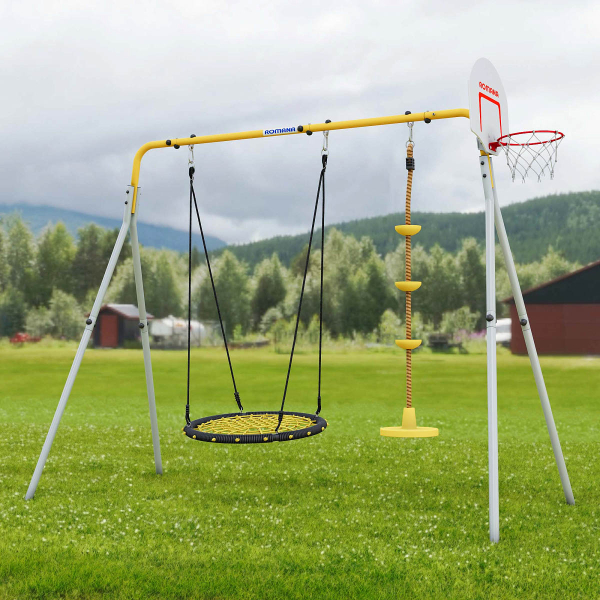 картинка Комплект №5.3 Детский спортивный комплекс для Дачи Romana Каркас для качелей-PRO от магазина Лазалка