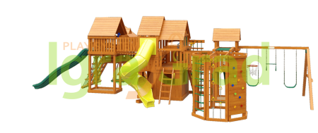 картинка Детская площадка IgraGrad "Великан Deluxe" от магазина Лазалка