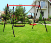 Уличные качели Sv Sport УК164.2В2 (3.0м/Гнездо 115см/"Лодочка"/Подвесы на втулке 2к)