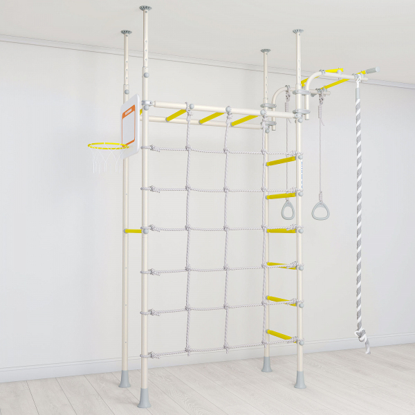 Спортивно-игровой комплекс ROMANA Karusel R4 ( Белый прованс)