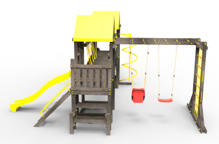 Детская площадка Пикник "Блэк" Кракен ОлСизон