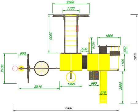 Детская площадка Пикник "Блэк" Пацифик