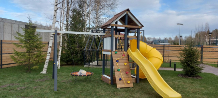 Детская площадка Пикник "Ультра" с винтовой трубой