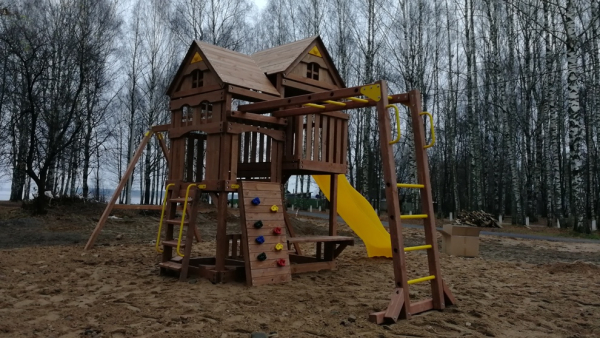 Детская игровая площадка "Панорама" с рукоходом